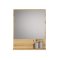 PureBliss Bad Spiegel 60cm mit Ablage Eiche dekor.