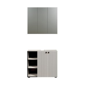 PureBliss badrumsm�bler tv�ttsk�p och spegelsk�p kashmir.