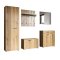 PureBliss garderobe opstelling 5 delen eiken decor.