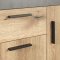 Salvada Sideboard grau, Eiche dekor.
