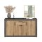 Salvada Sideboard grau, Eiche dekor.