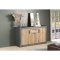 Salvada Sideboard grau, Eiche dekor.
