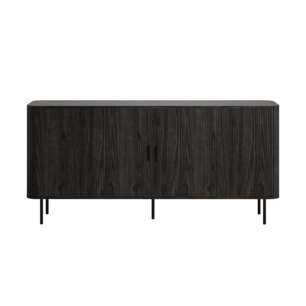 Ronin kreedns 2 drzwi żaluzjowe ask dekor czarny.