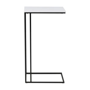 Strike sofabord hjrnebord hvid.