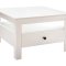 Universal Couchtisch 70 x 70 cm wei.