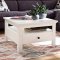 Universal Couchtisch 70 x 70 cm wei.