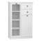 BrandsonBaxter witryna 81 x 129 cm 2 drzwi, 2 szuflady biały.