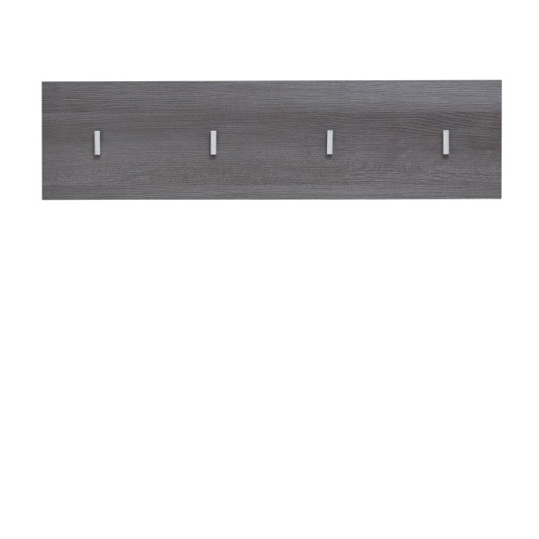 LineGD Garderobe Paneel rauchsilber.