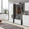 LineGD Garderobe Paneel rauchsilber.