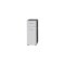 LineBad Badschrank 1 Tr, 1 Schublade rauchsilber, wei Hochglanz.