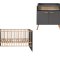 MatsBaby Babyzimmermbel Set grau.