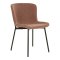 Maceda spisestuestol boucl rust.