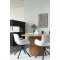 Amorim spisestuestol boucl med drejefod off-white.