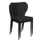 Pisa Chaise de salle  manger, noir. 