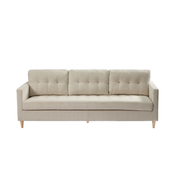 Marino sofa 3 seter flyel sandfarget.