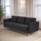 Marino sofa 3 seter velour svart.
