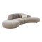 Venice sofa z 2 poduszkami naturalny.