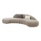 Venice sofa z 2 poduszkami naturalny.