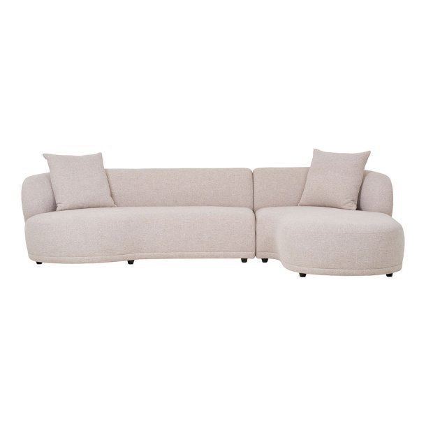 Kingston sofa med 2 puder, hjrevendt natur.