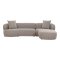 Kingston sofa med 2 puter, hyrevendt brun.