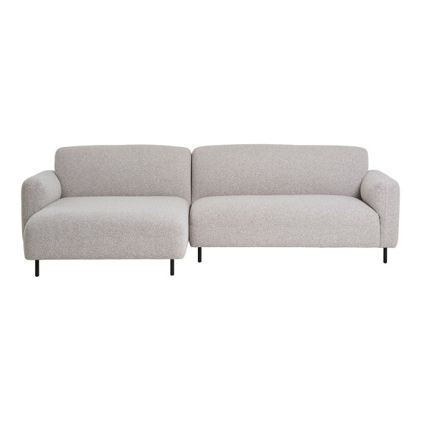 Salvador sofa venstrevendt lysegr.