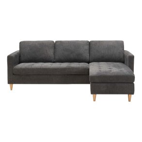 Firenze sjeselongsofa mrkegr.