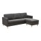 Firenze chaiselongsofa mrkegr.