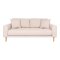 Lido sofa 2,5 osób z 2 poduszkami kolor piaskowy.