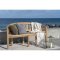 Boca  havebnk teak.