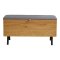 Elna Sitzbank mit Aufbewahrung Eichen‑Dekor.