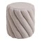 Freja Pouf 38cm grau.