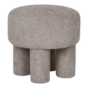 Pouf Perth grigio chiaro.