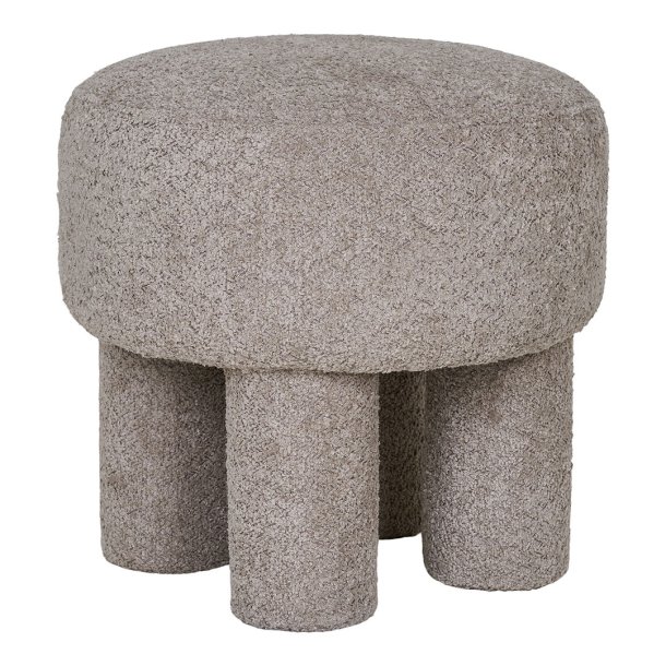Pouf Perth grigio chiaro.