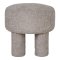 Pouf Perth grigio chiaro.