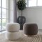 Belfort Pouf boucl 44cm braun.