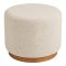 Gry Pouf 50cm sandfarben.