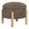 Medas Pouf Mit Aufbewahrung braun.