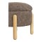 Medas Pouf Mit Aufbewahrung braun.