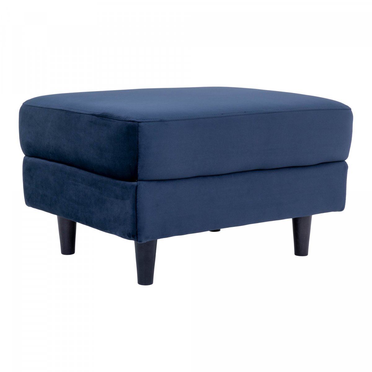 Bologna Pouf velour, blau. Bestellen Sie hier!