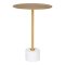 Lecco soffbord , sidobord 41cm marmor mssing, marmor.