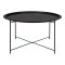 Bastia sofabord 75cm sort.
