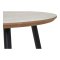 Aalst Couchtisch Beige Travertin Dekor.