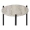 Leuven Bord 27cm Beige Travertin Dekor.
