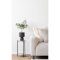 Leuven Bord 27cm Beige Travertin Dekor.