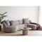 Nagano Couchtisch 80cm sandfarben.
