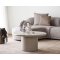 Nagano Couchtisch 80cm sandfarben.