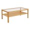 Greta table basse ch�ne.
