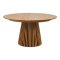 Osaka table à manger Ø140cm chêne.