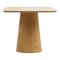 Frida table de salle � manger plateau de table c�ramique naturel, stone.