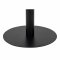 Bolzano barbord 70 cm marmor look, sorte ben, hvid.